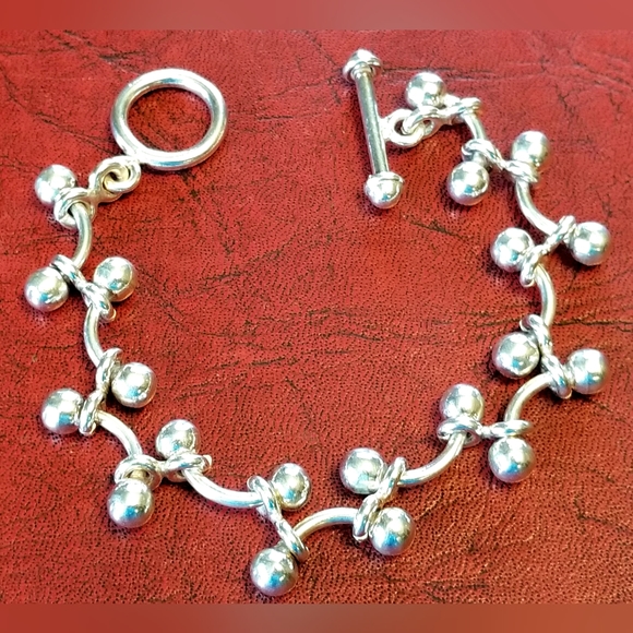 Silpada Sterling Silver DNA Bracelet - Picture 5 of 9